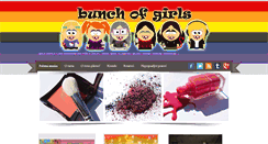 Desktop Screenshot of bunchofgirls.com