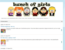 Tablet Screenshot of bunchofgirls.com